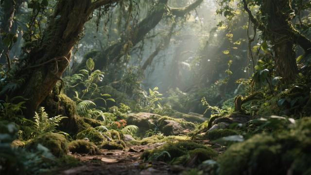 Nature art style